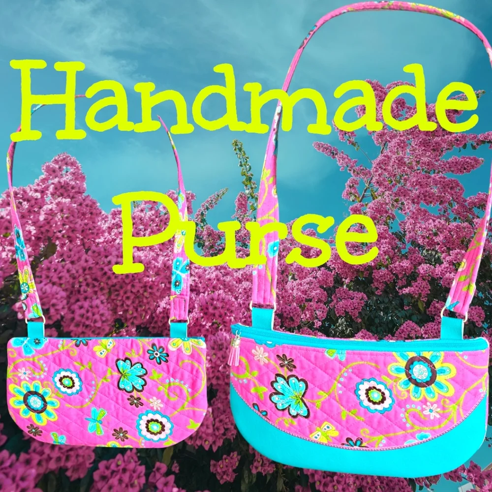 Handmade Purse Beautiful Pattern - Picture 1 of 3